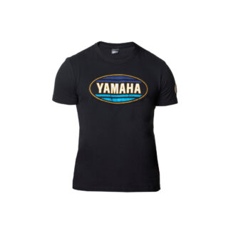 Μπλούζα Yamaha Ανδρική μακό Faster Sons, Μαύρη